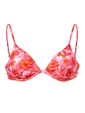 Merevítős bikinifelső Hibiszkusz