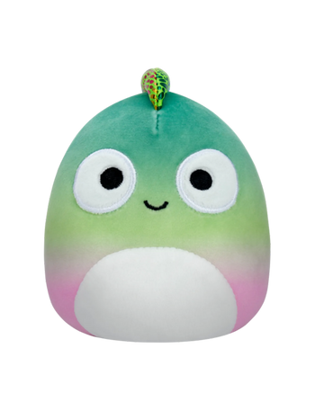 SQUISHMALLOWS 2 az 1-ben Denton kaméleon és Heather szitakötő, 13 cm