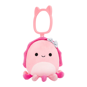 SQUISHMALLOWS Kulcstartó – Auggie, a rózsaszín szépia, 9 cm
