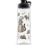Vidám kulacs Szürke macska, 700 ml