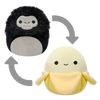 SQUISHMALLOWS 2 az 1-ben Junie, a banán és Aron, a gorilla, 13 cm