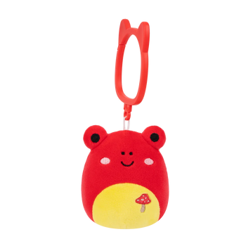 SQUISHMALLOWS Kulcstartó Nyílméregbéka – Obu, 9 cm