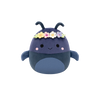 SQUISHMALLOWS Tyrone, a sötétkék bogár, 20 cm