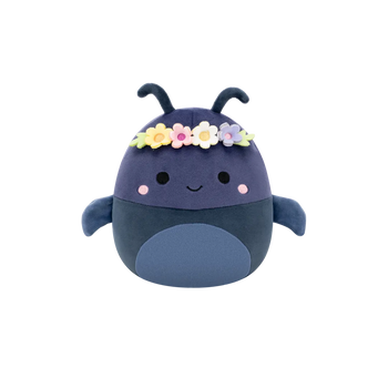 SQUISHMALLOWS Tyrone, a sötétkék bogár, 20 cm