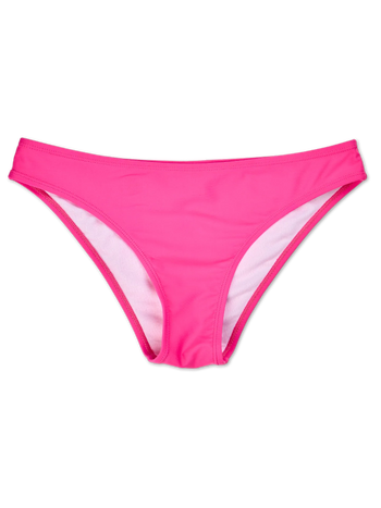 Élénk rózsaszín bikini alsó