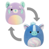 SQUISHMALLOWS 2 az 1-ben Lexis panda és Romano csikóhal