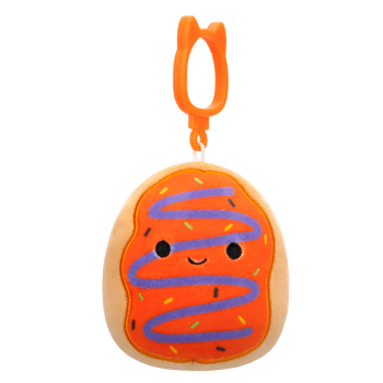 SQUISHMALLOWS Kulcstartó – Jay, a fánk, 9 cm