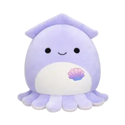 SQUISHMALLOWS Stacy, a lila kalmár, 13 cm