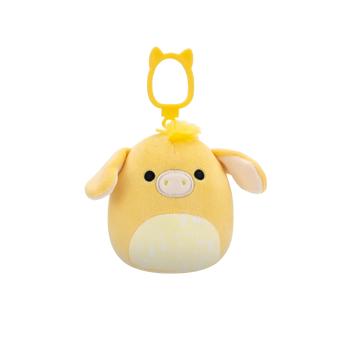 SQUISHMALLOWS Kulcstartó – Sárga öszvér – Gavyn, 9 cm