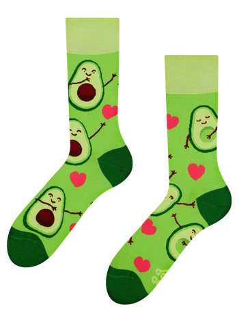 Vidám zokni Avokádó szerelem