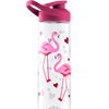 Vidám kulacs Flamingók és szívecskék 700 ml