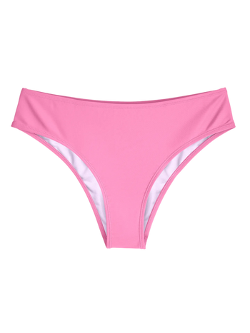 Cukorka rózsaszín bikinialsó magasított derékkal