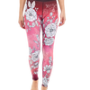 Vidám fitnesz leggings Gyengéd rózsák