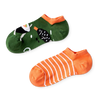 Vidám zokni sportcipőbe Sushi