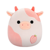 SQUISHMALLOWS Lilaz, a barackszínű tehén, 20 cm