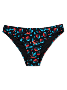 Vidám bikini alsó Sötét cseresznyék