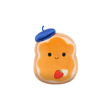 SQUISHMALLOWS Francia pirítós svájcisapkában – Ennui, 30 cm