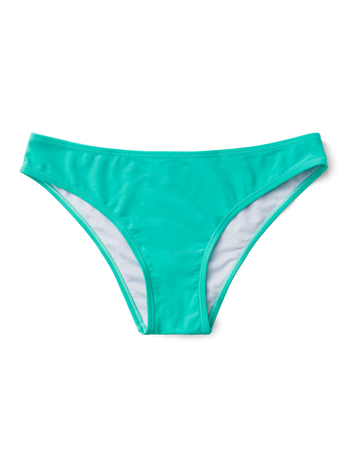 Akvamarinzöld bikini alsó