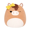 SQUISHMALLOWS Tomar, a barna ló masnival, 13 cm