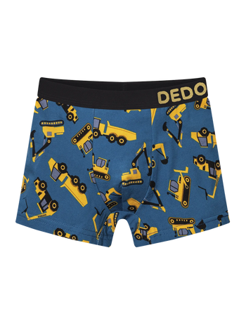 Vidám fiú bokszeralsó Markoló