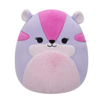 SQUISHMALLOWS Tamara, a lila-rózsaszín chipmunk, 20 cm