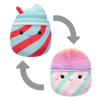 SQUISHMALLOWS 2 az 1-ben Tucker, a jégkása és Bevin, a vattacukor, 13 cm
