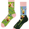 Vidám bambusz zokni Orchidea bangó