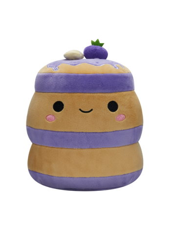 SQUISHMALLOWS Paden, az áfonyás palacsinta, 20 cm