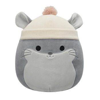 SQUISHMALLOWS Csincsilla sapkával – Camilo, 20 cm