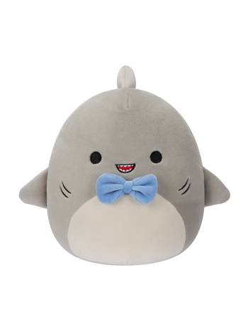 SQUISHMALLOWS Gordon, a cápa csokornyakkendővel, 20 cm