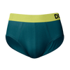 Türkiz-sárga férfi slip