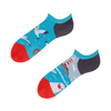 Vidám zokni sportcipőbe Sirály
