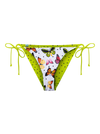 Vidám bikini alsó Színes pillangók