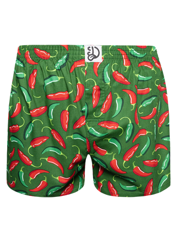 Vidám férfi alsónadrág Chili paprika