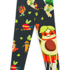 Vidám gyerek pamut leggings Szuperhős zöldségek